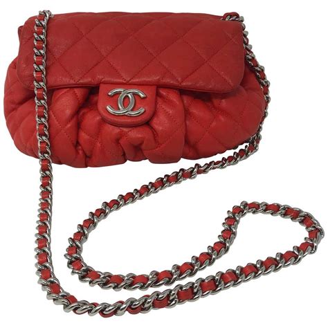 chanel red small bag|chanel cross body bag mini.